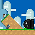 Click here to play the Flash game "Super Mario Bros.: Mario Town"