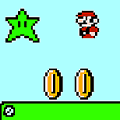 Click here to play the Flash game "Super Mario Bros.: Super Mario Bounce"